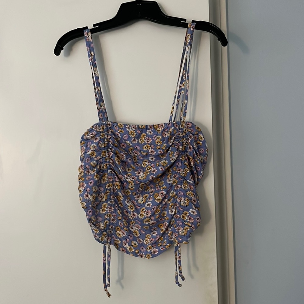 Floral Cropped Top